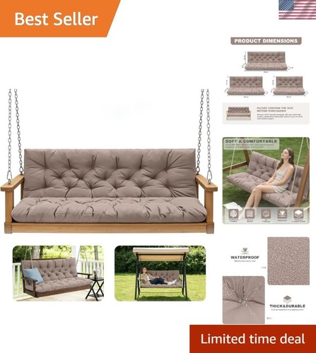 Elegant khaki swing - elegant, cushions