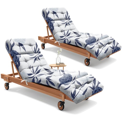 Waterproof outdoor chaise - outdoor,