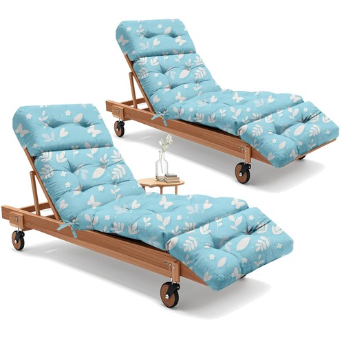 Blue daisy outdoor - blue, chaise